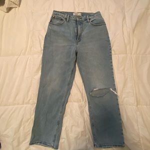 A&F curve love jeans